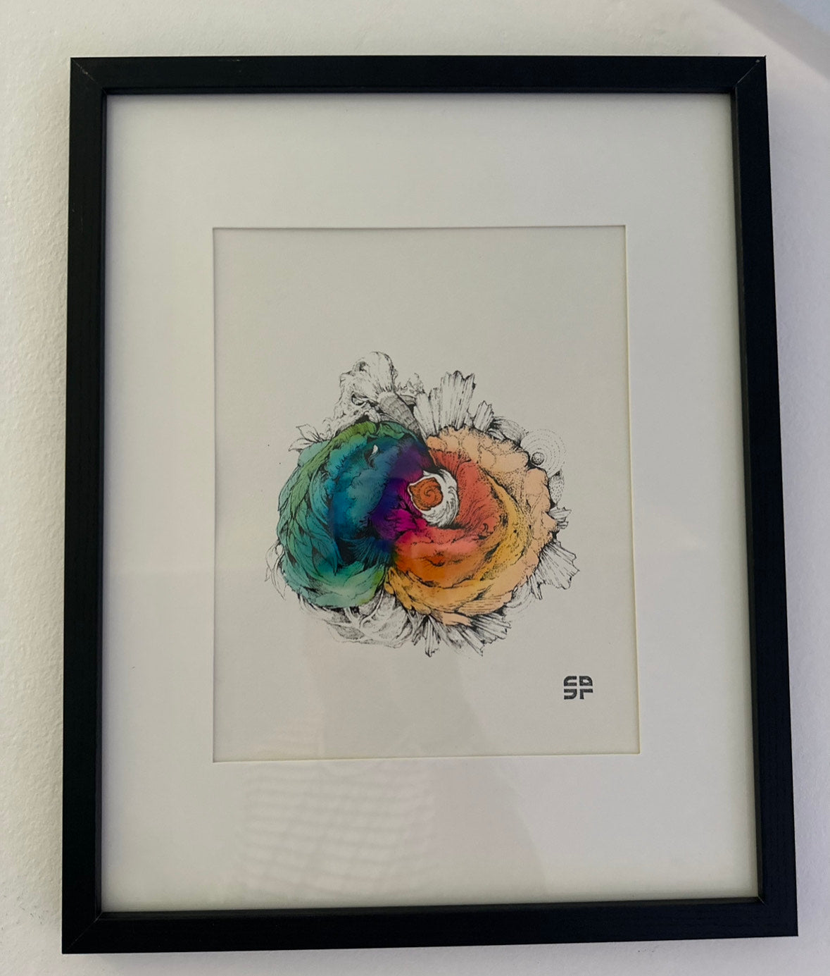 SketchPoetic -- GROWTH IN DUALITY by Sheila Darcey