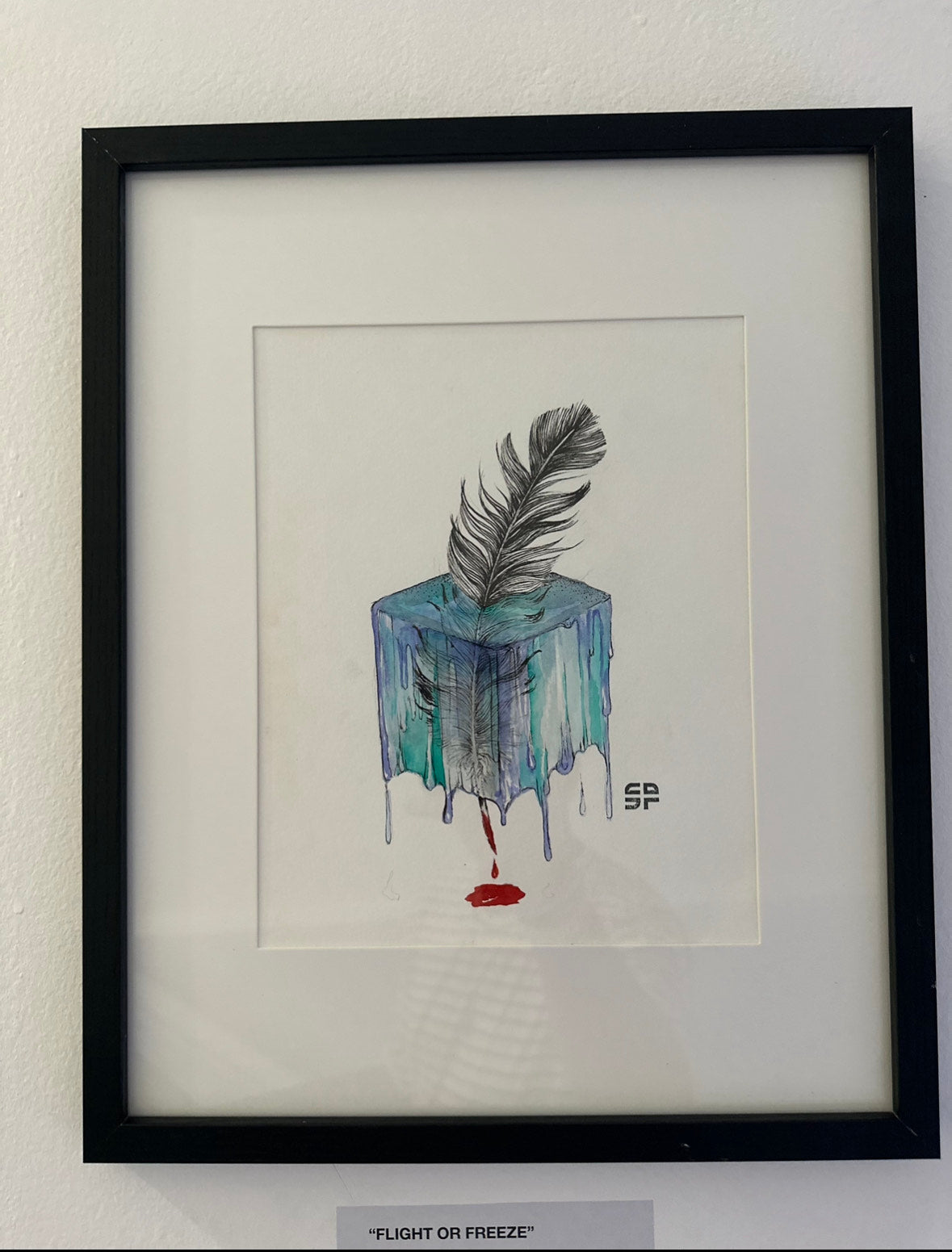 SketchPoetic -- FLIGHT OR FREEZE by Sheila Darcey