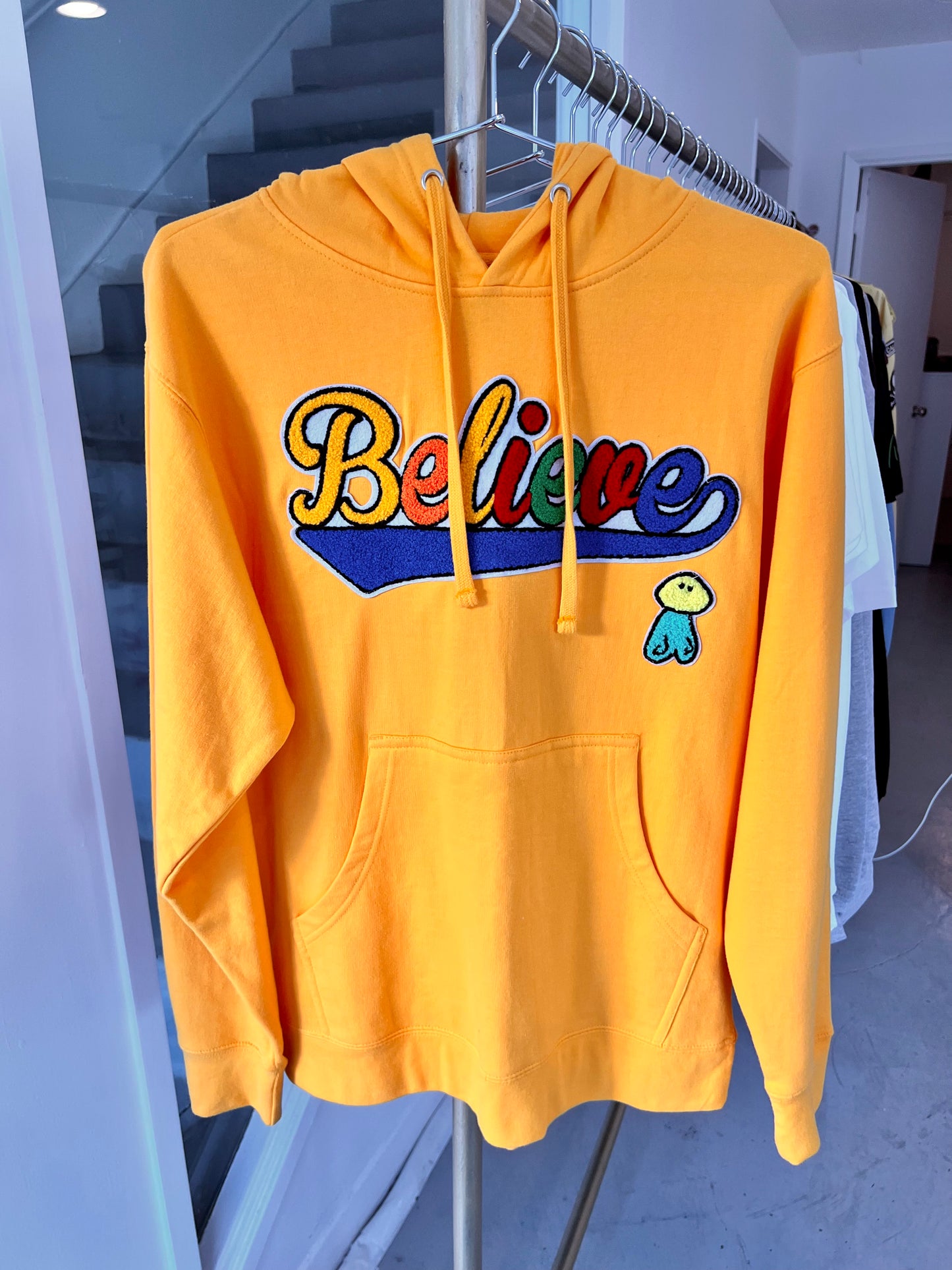Z Hovak -- 'Believe' embroidered hoodie