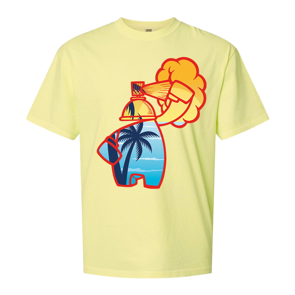 AD/ARTy Basel -- Oversized Tee Yellow