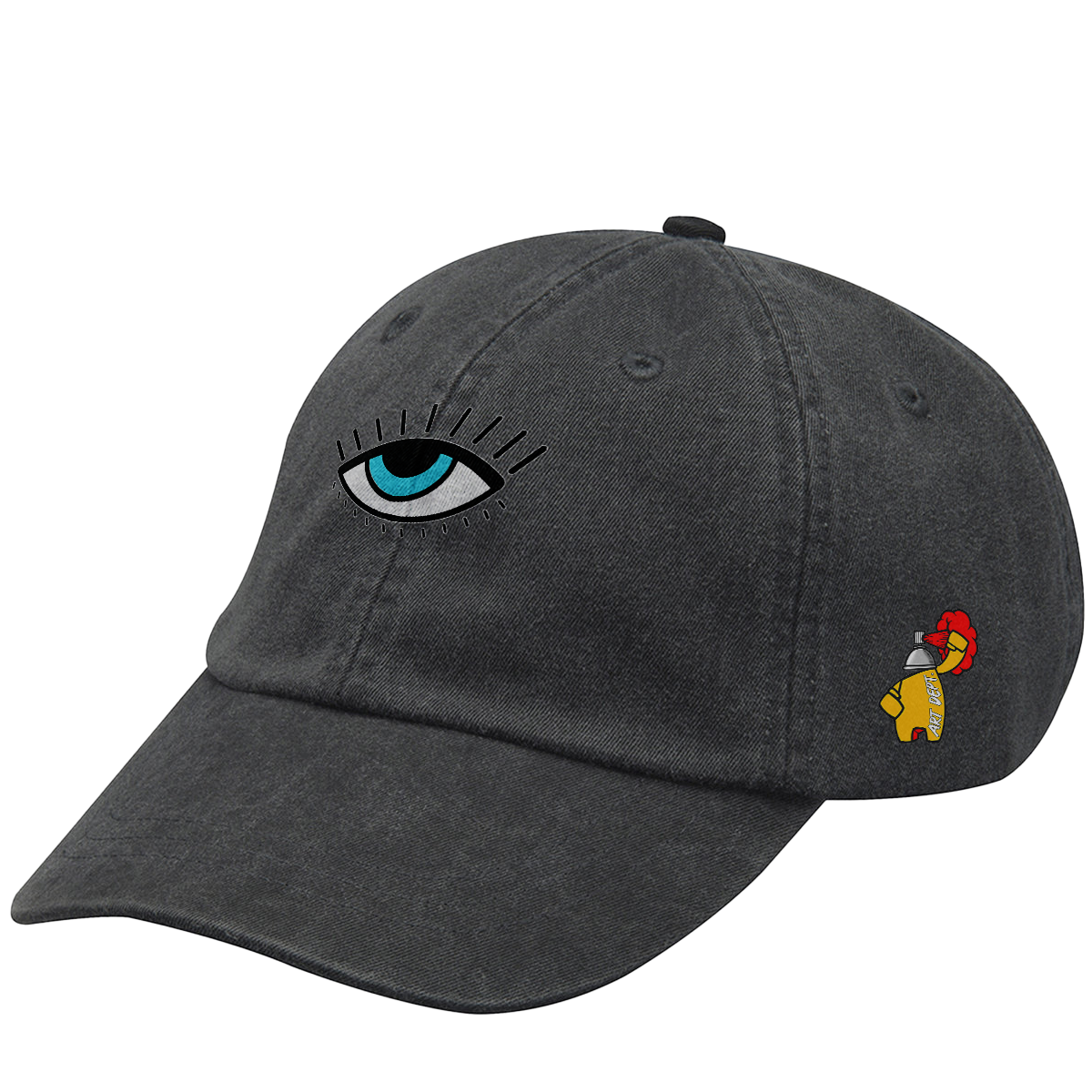 Art Basel Truth Eye -- Dad Cap Black