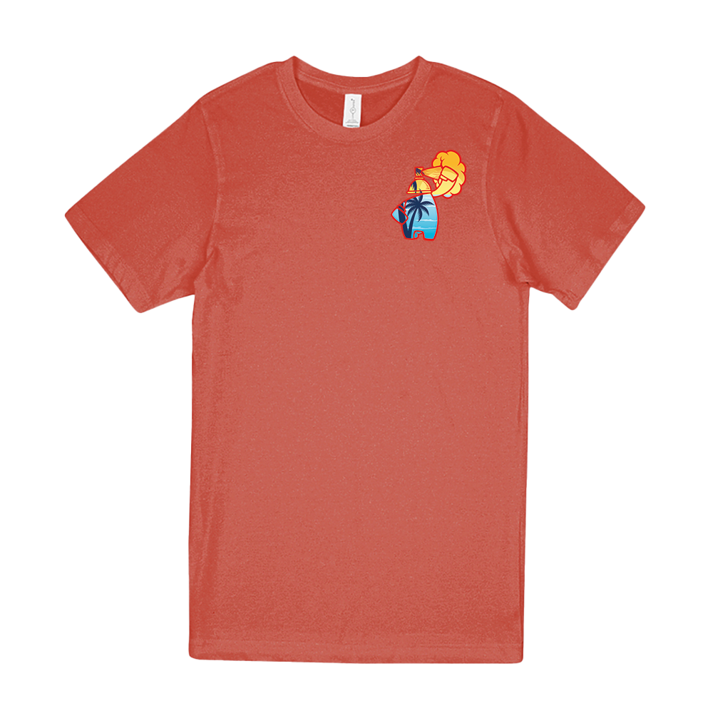 AD/ARTy Basel -- Unisex Premium T-Shirt Teal Red
