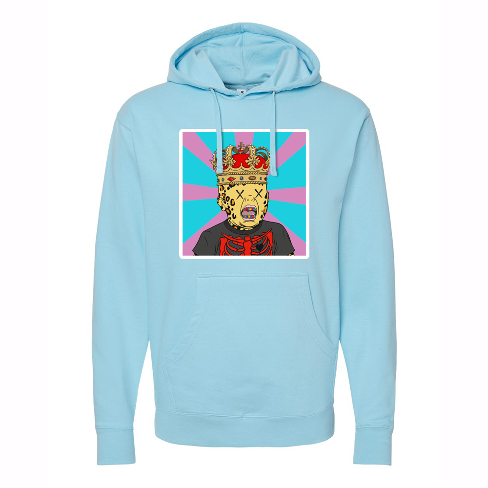 BooWho Babies -- Classic Unisex Hooded Pocket Sweatshirt (Light Blue)