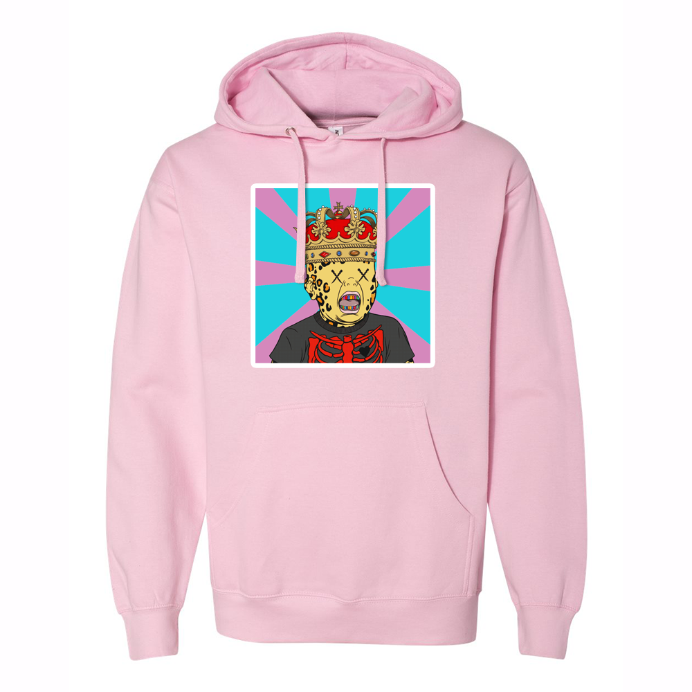 BooWho Babies -- Classic Unisex Hooded Pocket Sweatshirt (Light Pink)