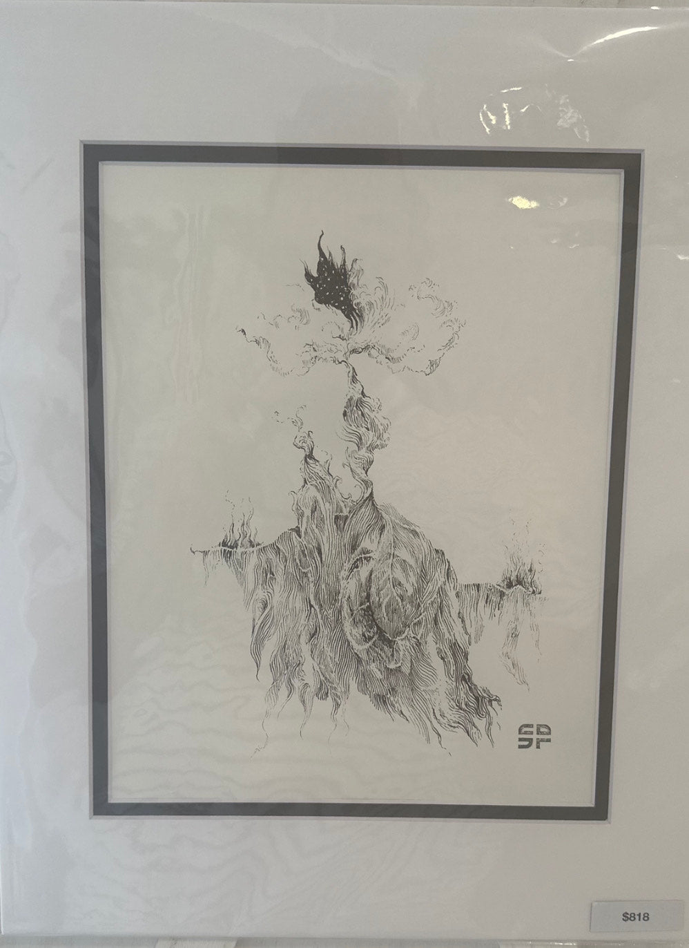 SketchPoetic -- Marks of Transition #1 by Sheila Darcey