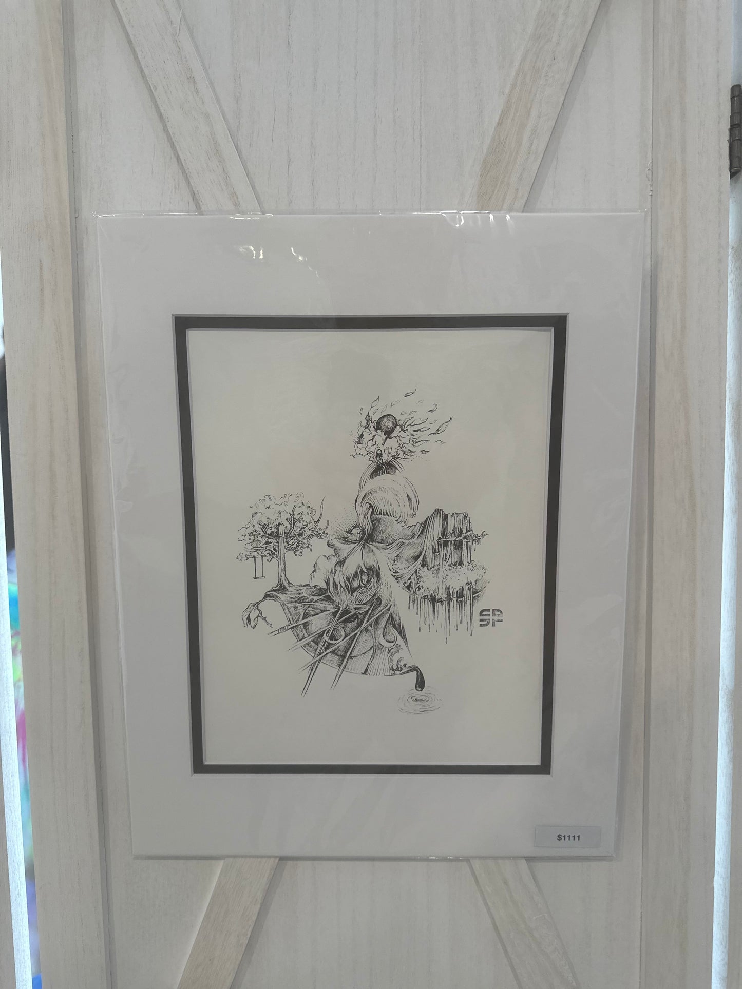 SketchPoetic -- Marks of Transition #4 by Sheila Darcey